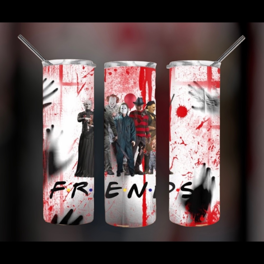 FRIENDS halloween Tumbler